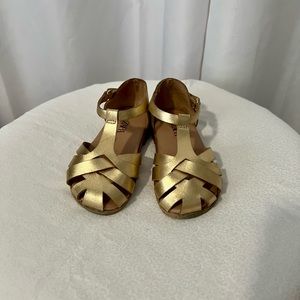 Gold Zara Sandals